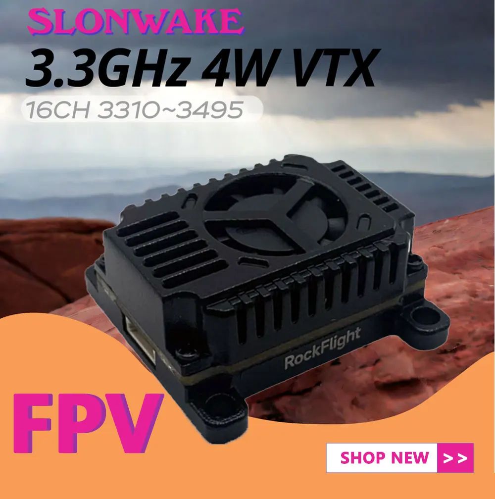SLONWAKE FPV 3.3G 16CH 4000mW  - Drone Antenna 评论和价格