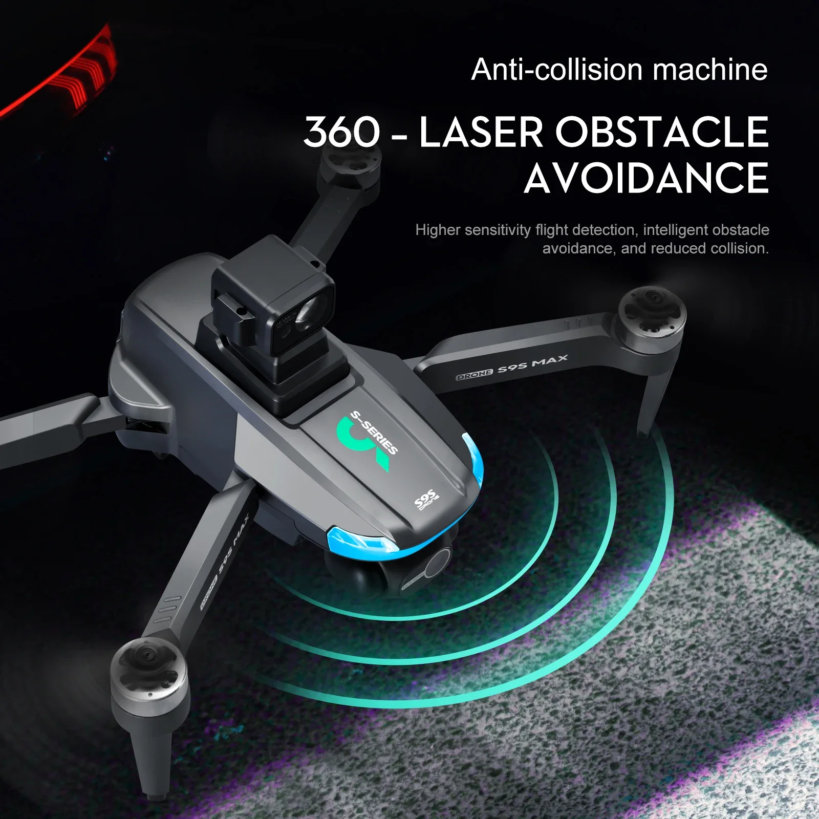 NEW S9S MAX MINI Drone 4K 2-Ax - Drone Gps Module 评论和价格