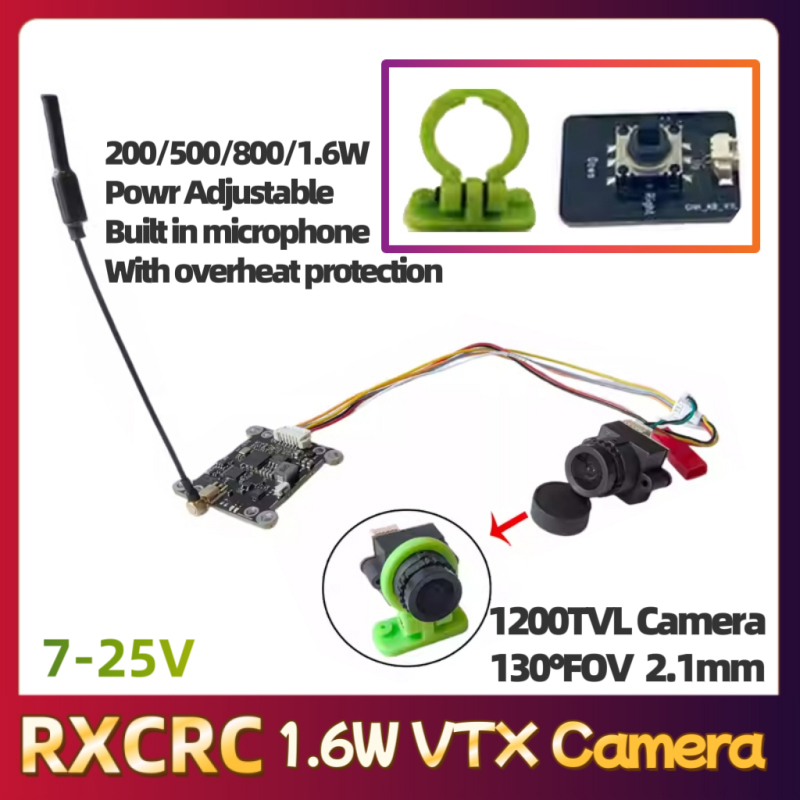 RXCRC 5.8G Module 48CH 1.6W VT - Drone Frame 评论和价格