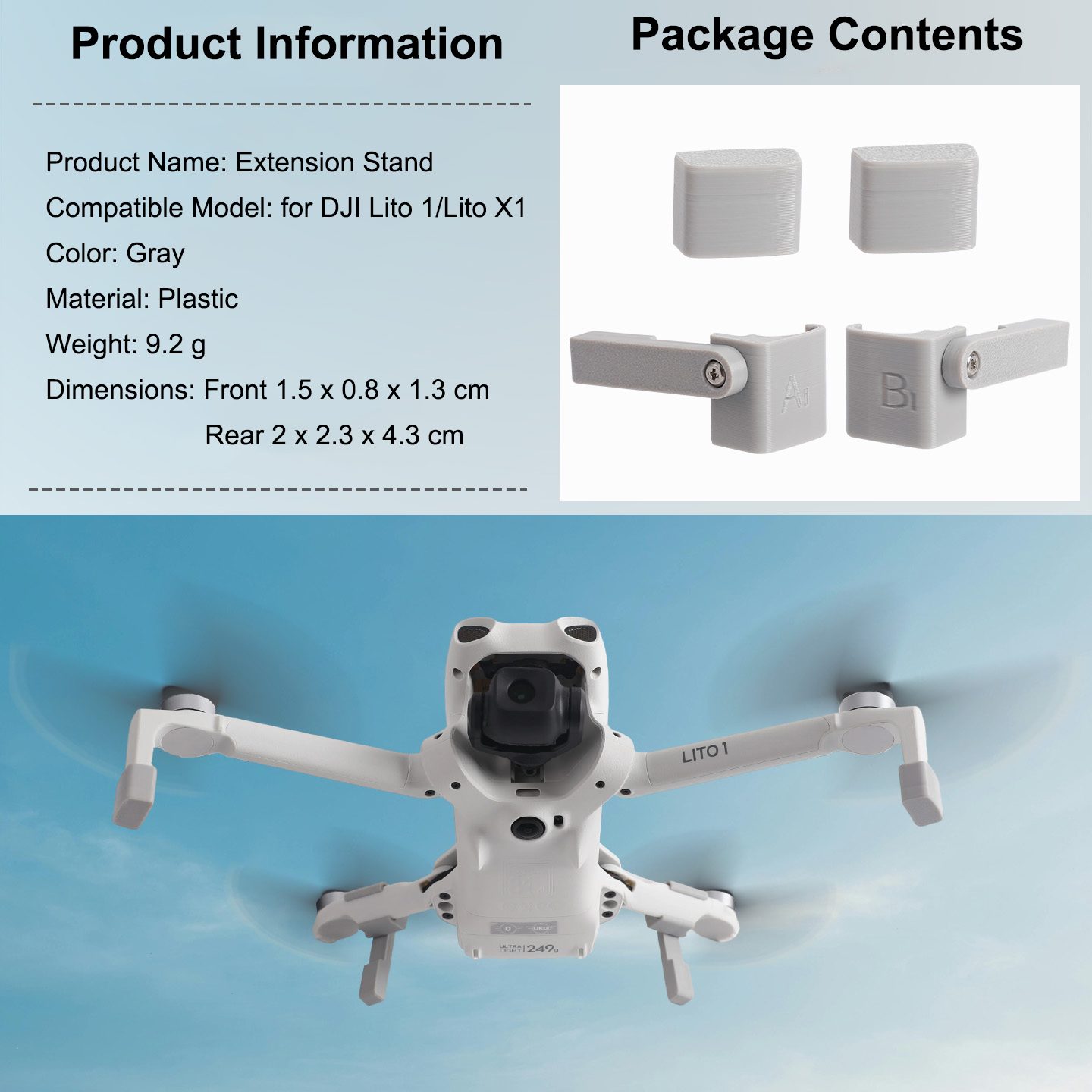 Landing Gear Extender for DJI  - Drone Landing Gear 评论和价格